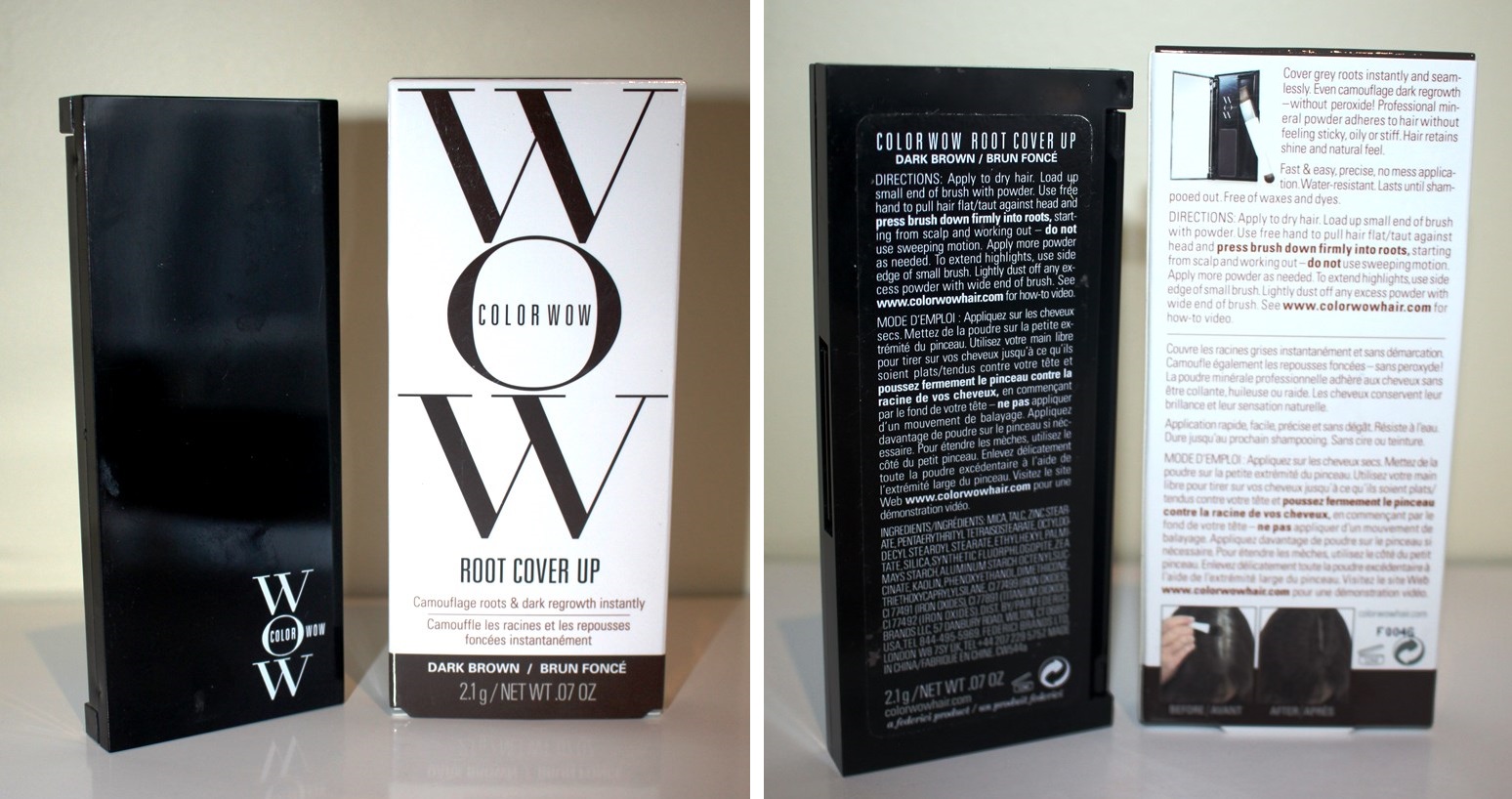 Color WOW Root Cover Up Packaging