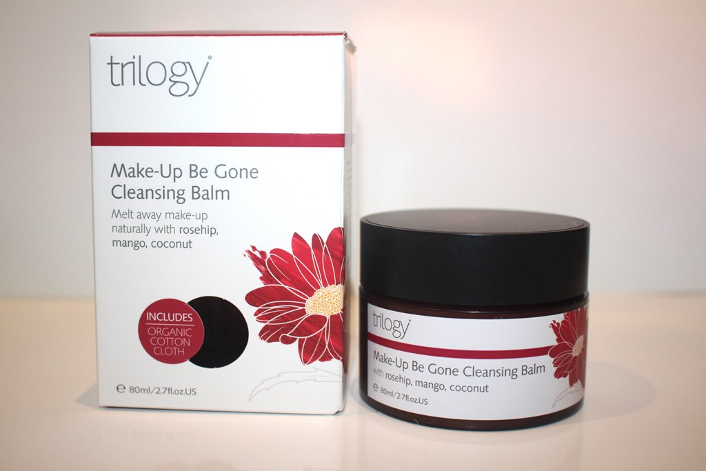 Trilogy Cleansing Balm packaging