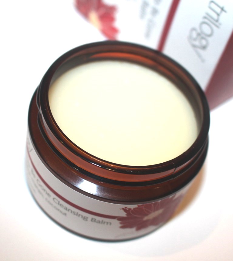 Trilogy Cleansing Balm texture