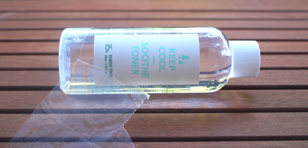 Keep Cool Soothe Bamboo Toner packaging