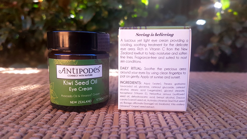 Antipodes Kiwi Seed Oil Eye Cream Ingredients