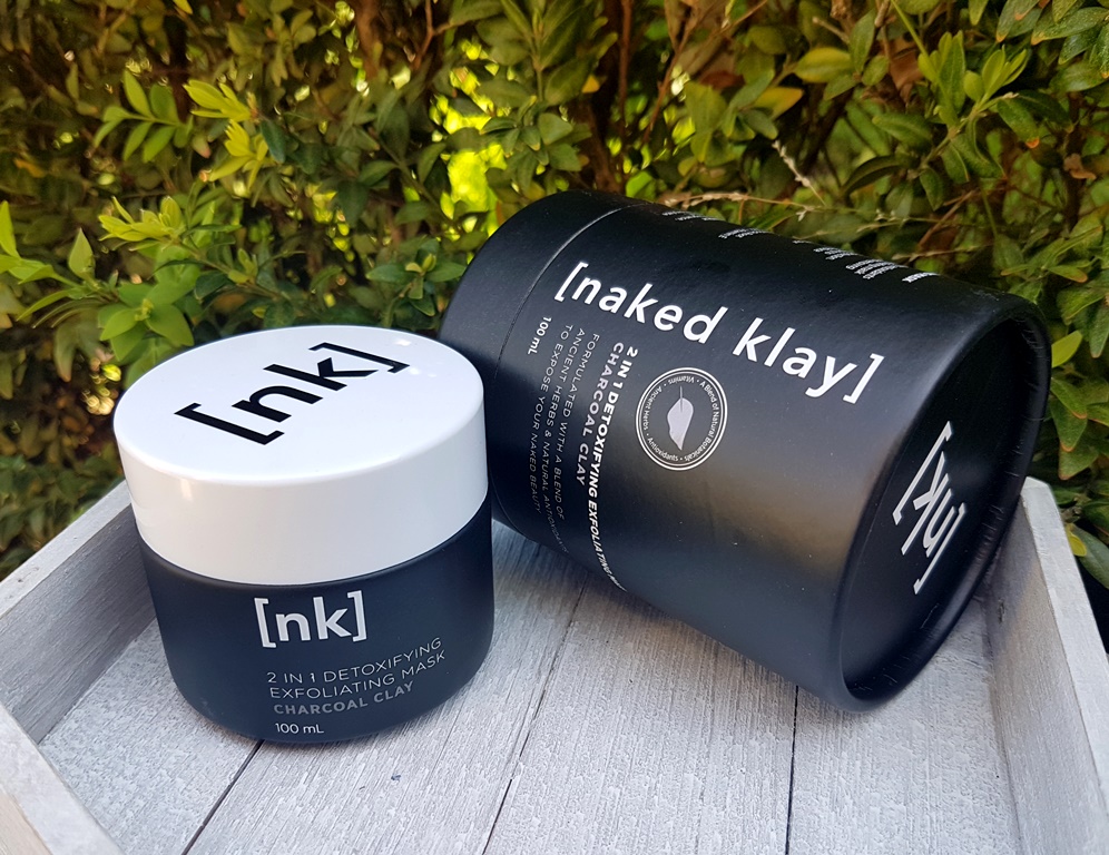Naked Klay 2 In 1 Detoxifying Exfoliating Mask Packaging