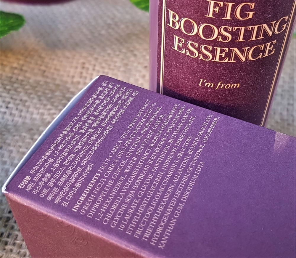 I'm From Fig Boosting Essence Ingredients