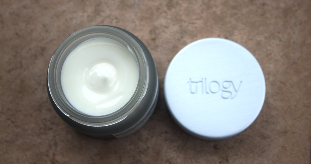 Trilogy Replenishing Night Cream texture