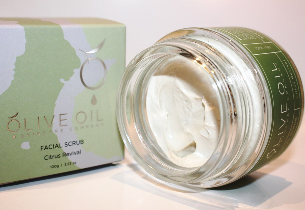 Olive Oil Skincare Company Facial Scrub ingredient list