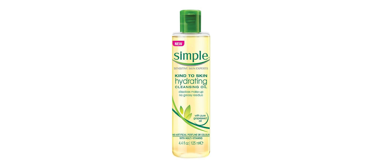 Simple hydrating cleansing oil