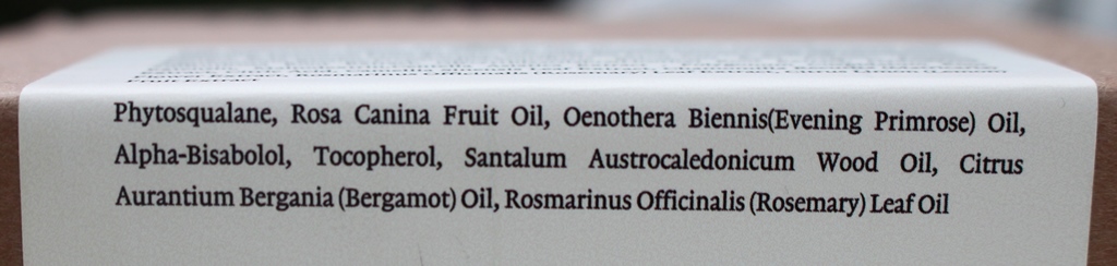 Melixir Squalane Face Oil Ingredients