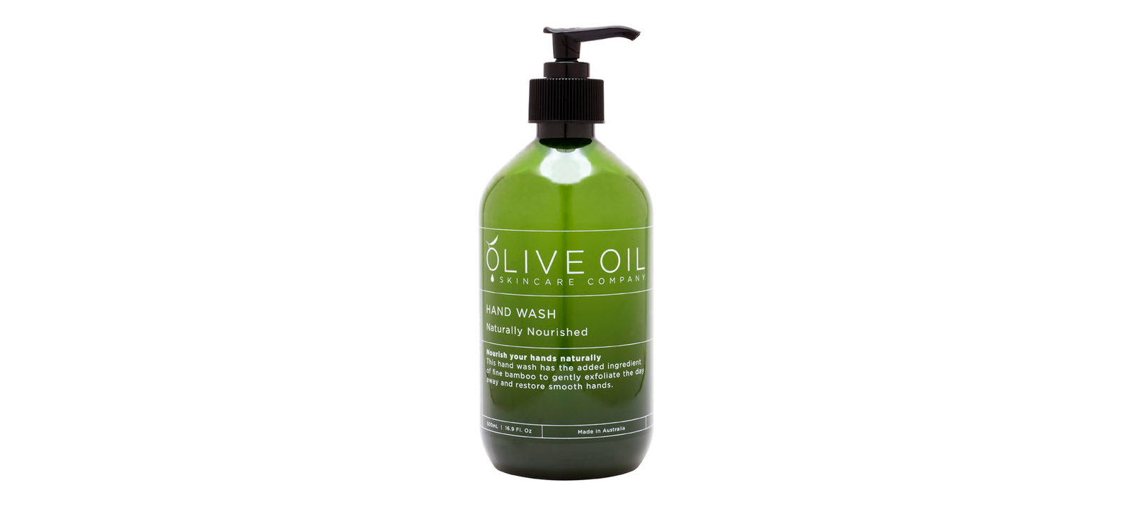 Olive Oil Skincare Company Naturally Nourished Hand Wash