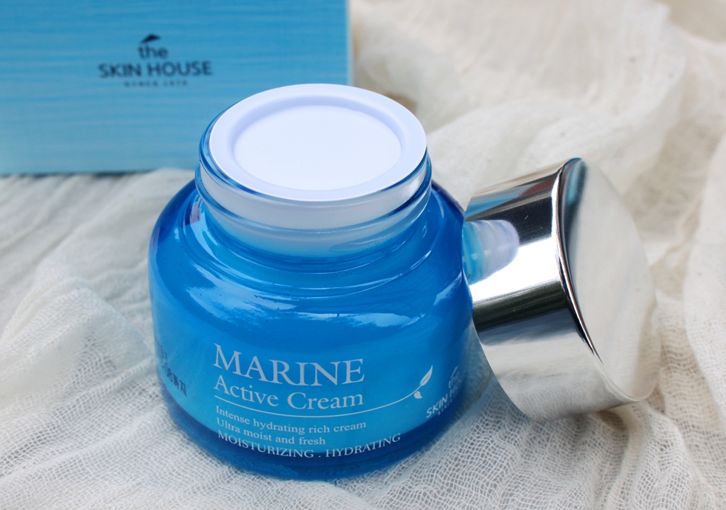 The Skin House Marine Active Cream Packaging