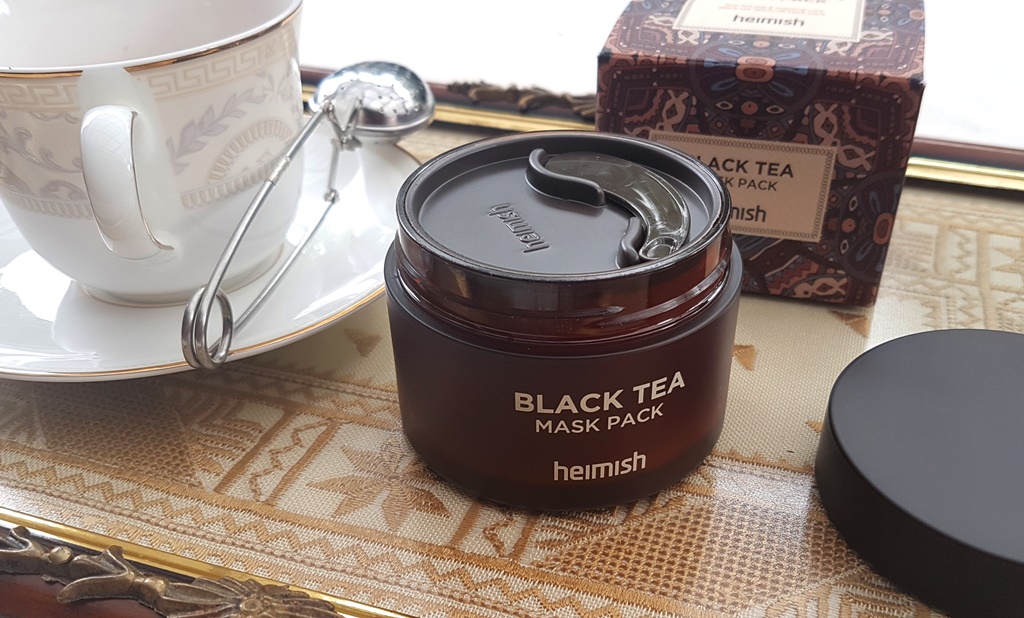Heimish Black Tea Mask Pack Packaging