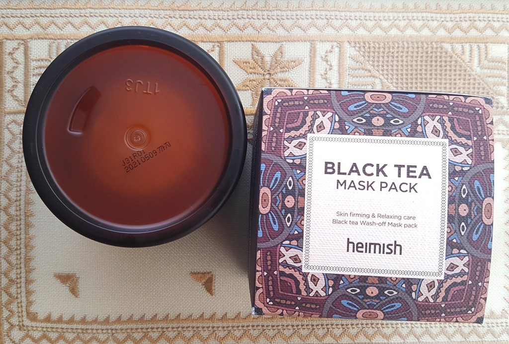 Heimish Black Tea Mask Pack Expiry