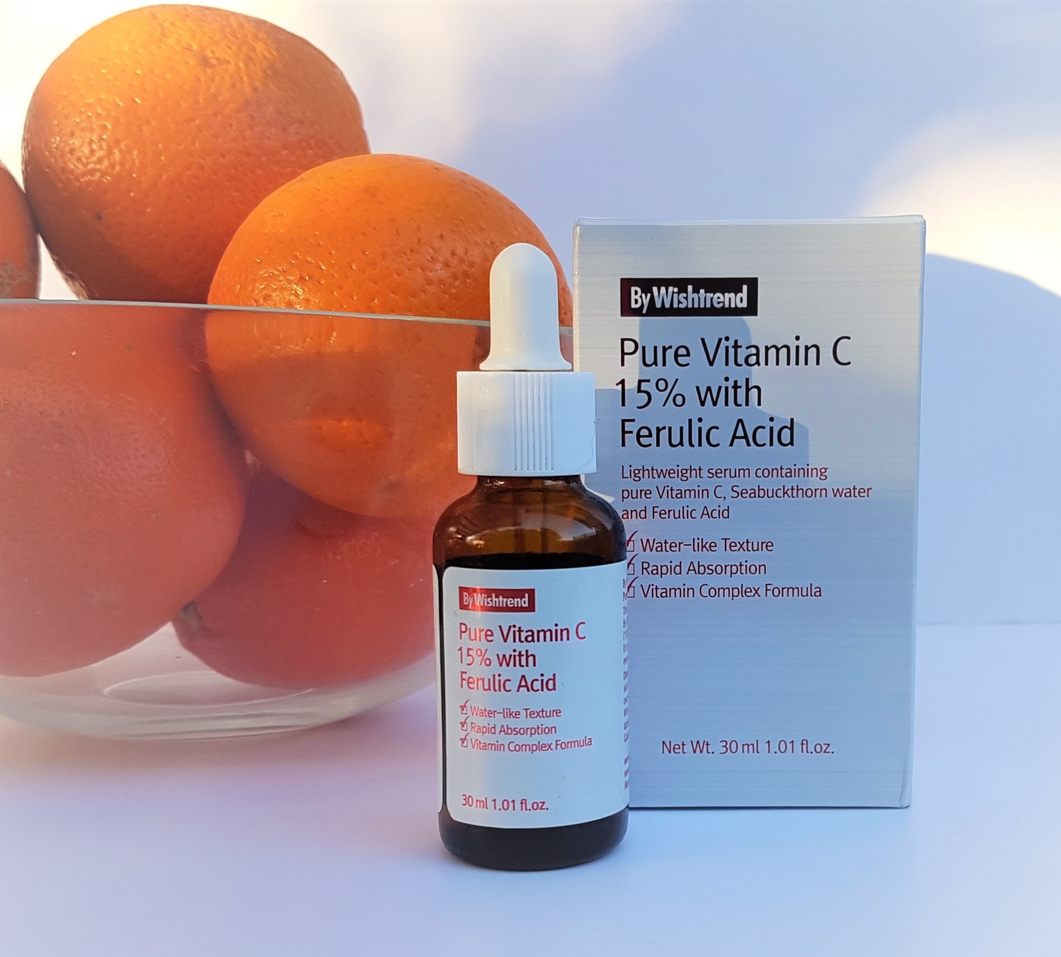 ByWishtrend Pure Vitamin C 15% with Ferulic Acid Serum